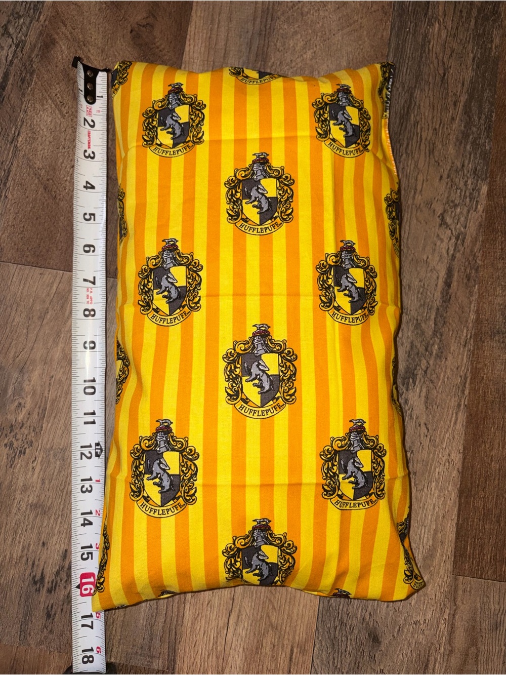 handmade Harry Potter Hufflepuff decorative pillow